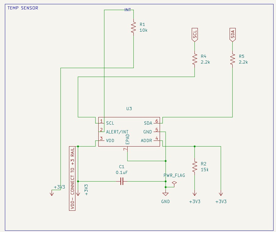 Temperature Sensor Schematic